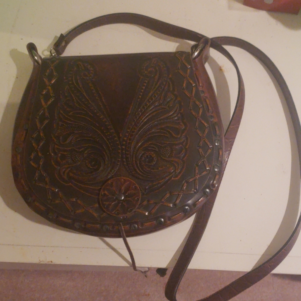 Mexican leather bag